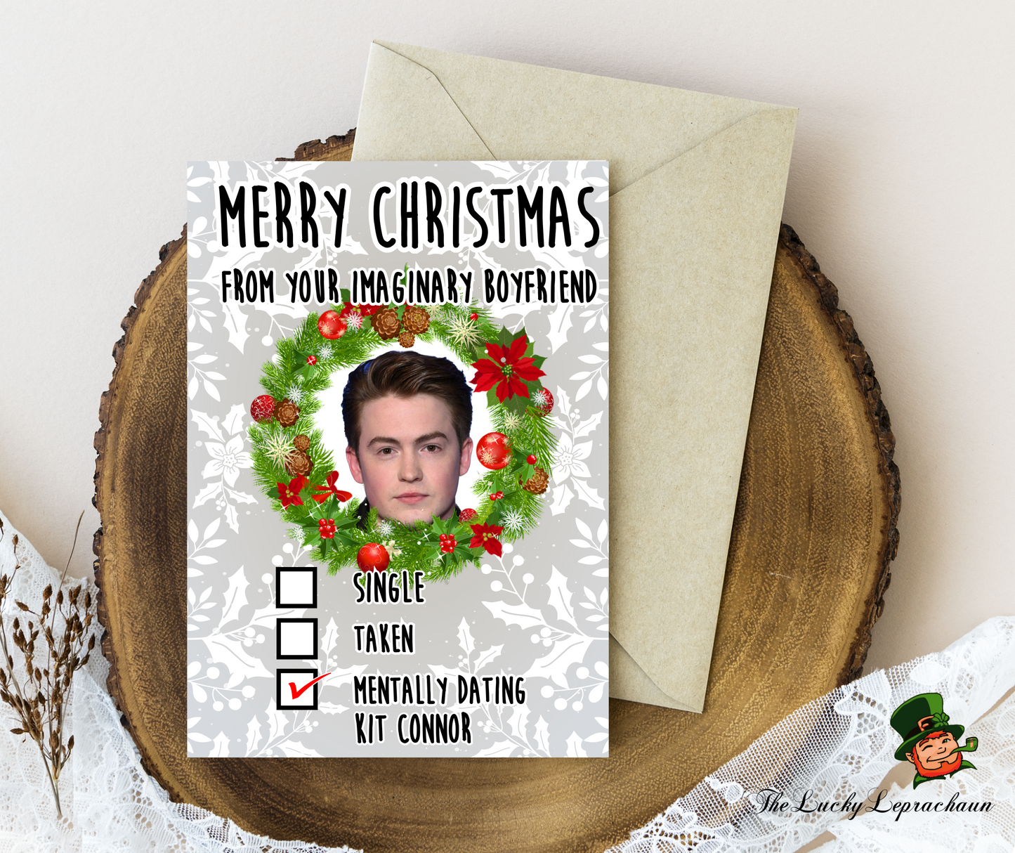 Kit Connor Christmas Card