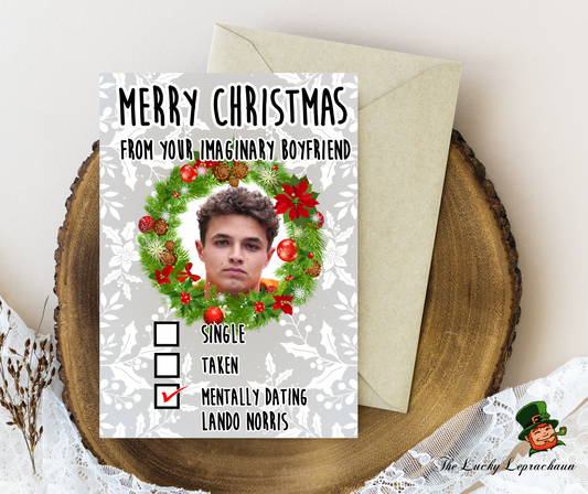 Lando Norris Christmas Card