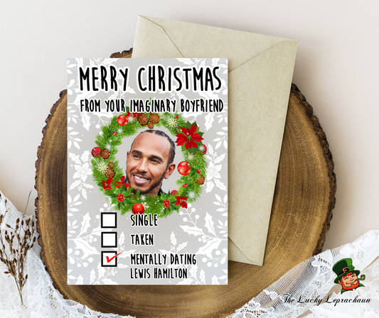 Lewis Hamilton Christmas Card