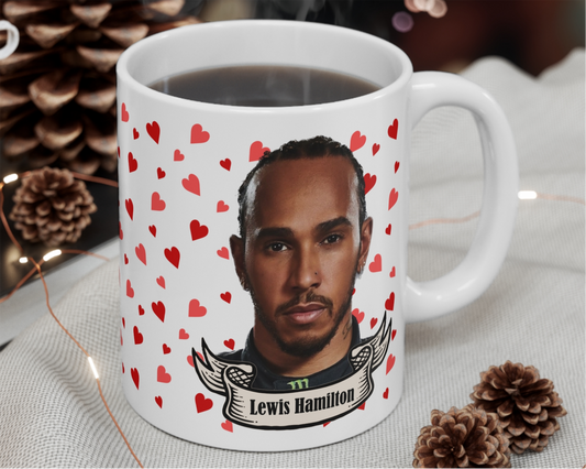 Lewis Hamilton Celeb Mug