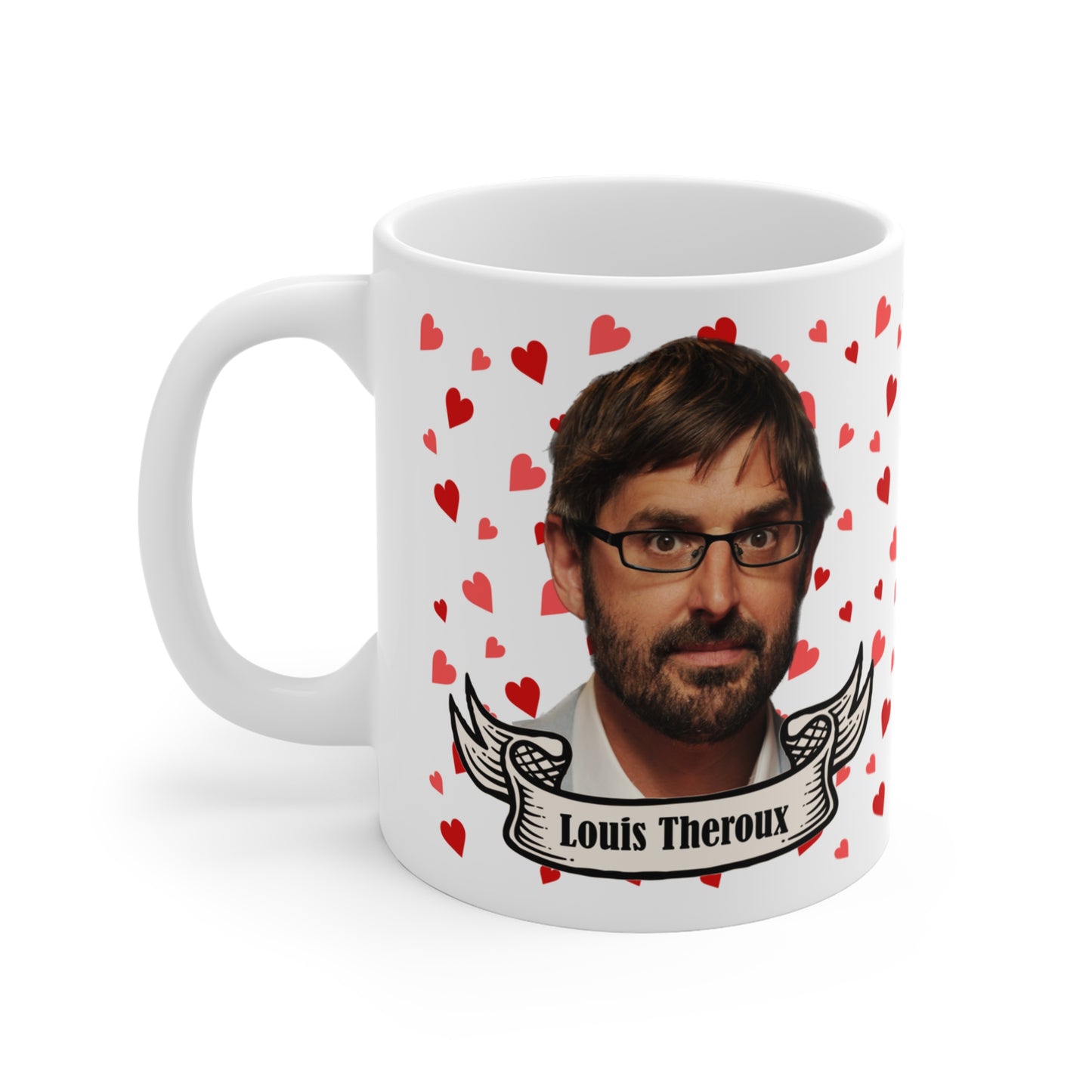 Louis Theroux Celeb Mug