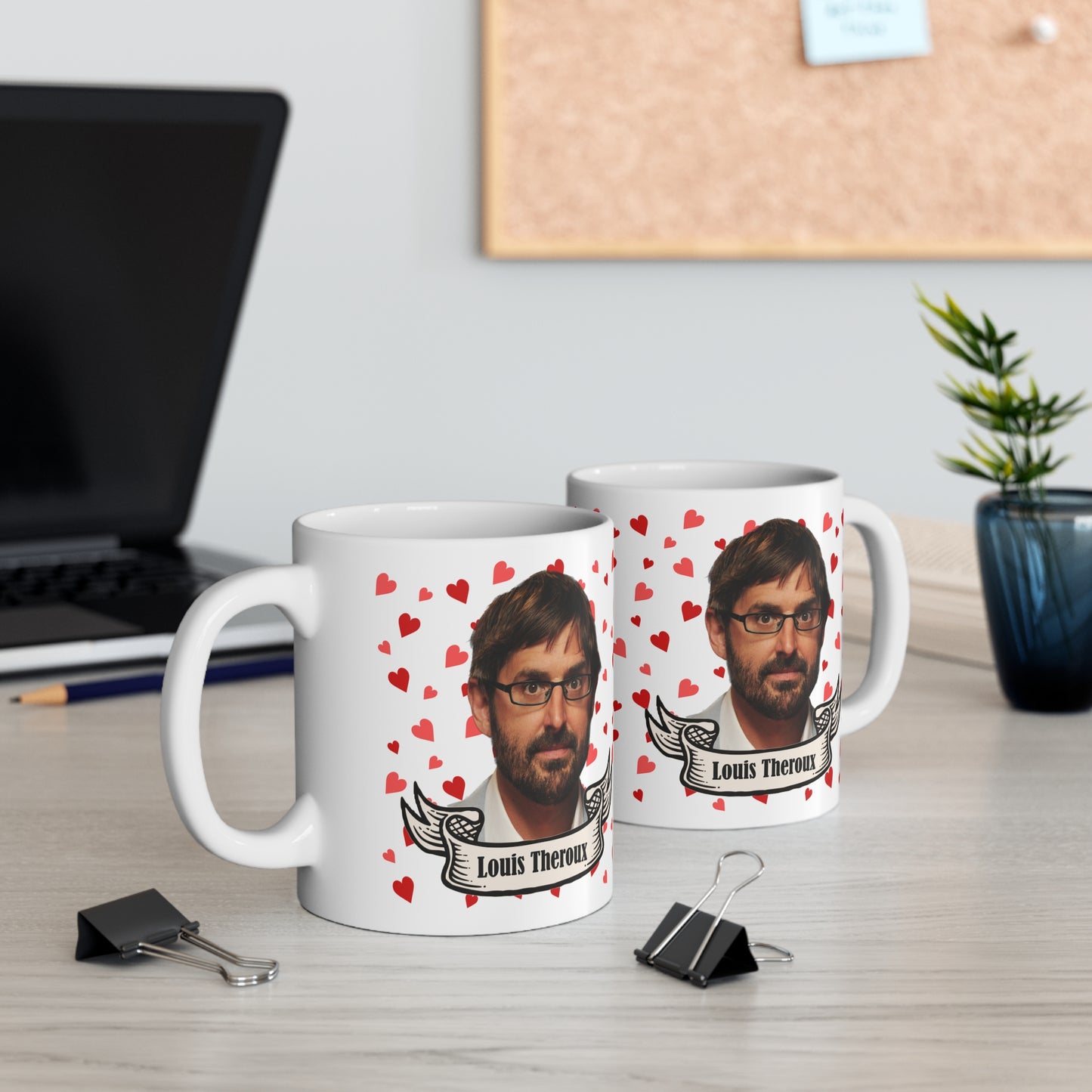 Louis Theroux Celeb Mug