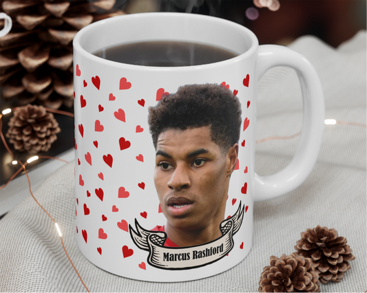 Marcus Rashford Celeb Mug