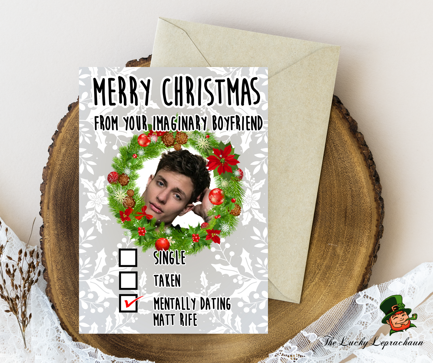 Matt Rife Christmas Card