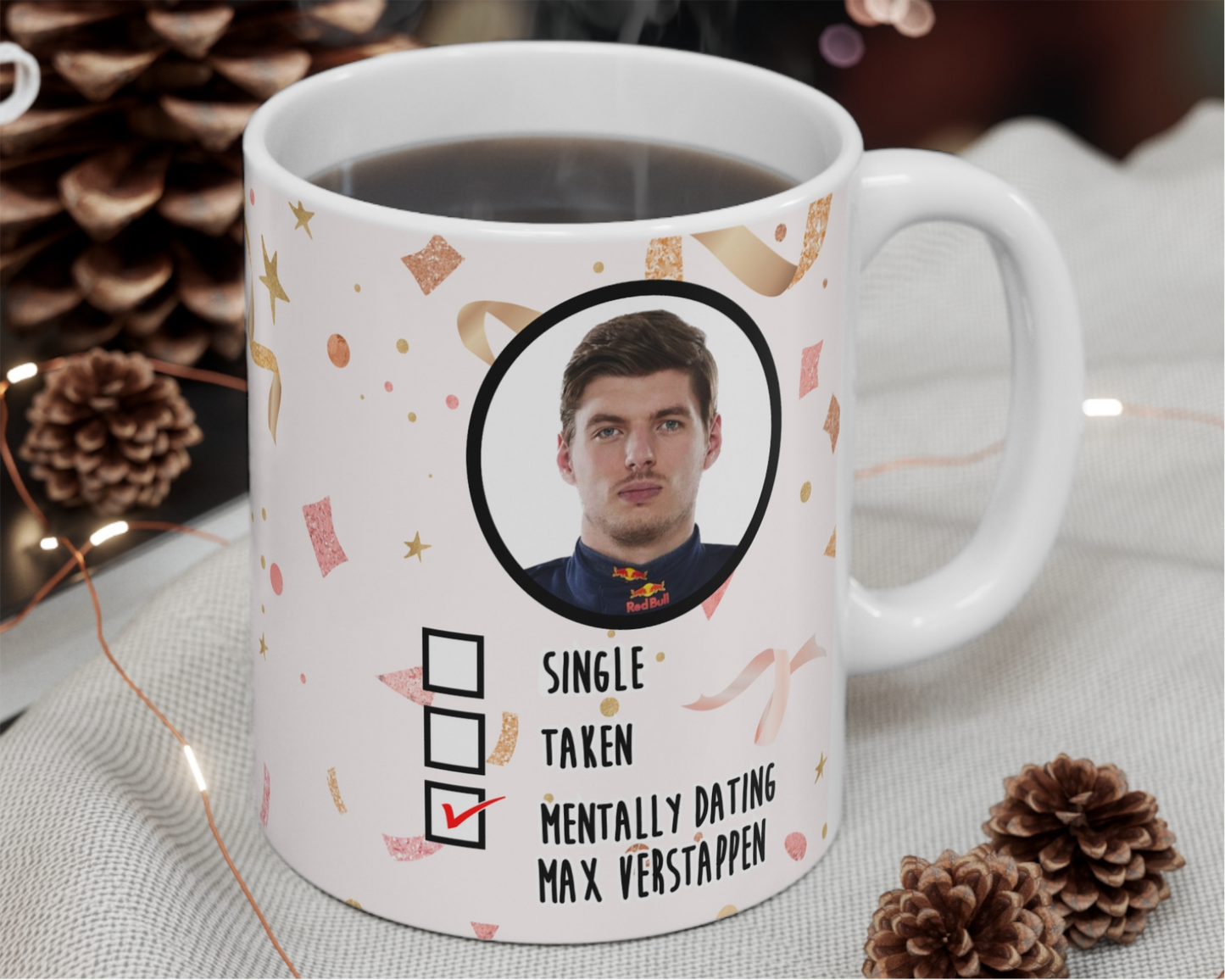 Max Verstappen Celeb Mug