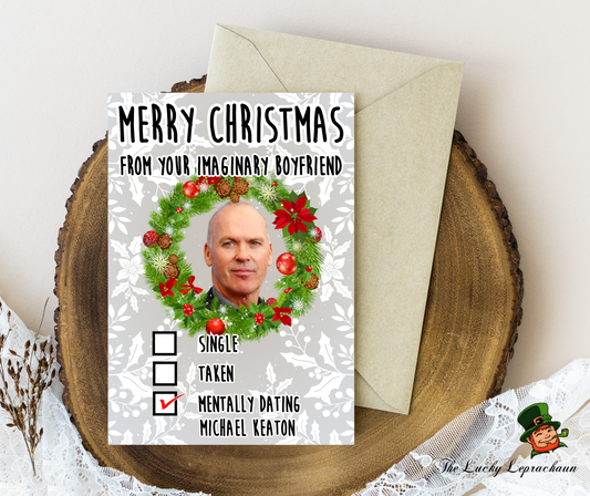 Michael keaton Christmas Card