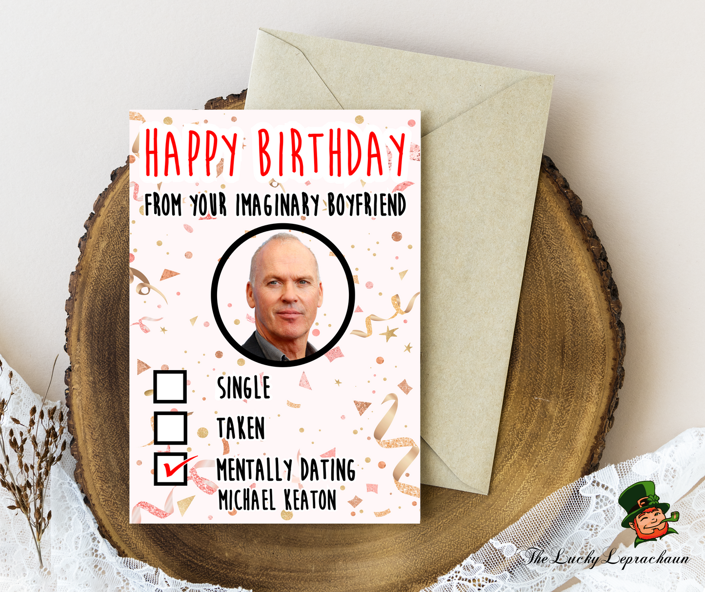 Michael keaton Birthday Card