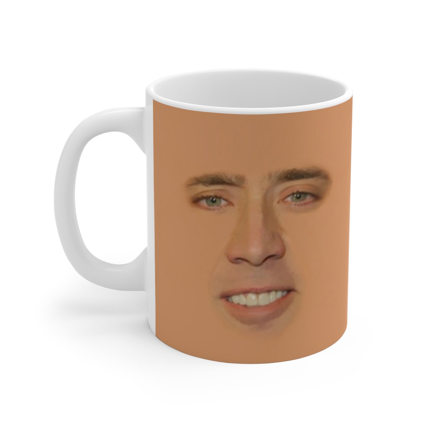 Nicholas Cage Joke Mug