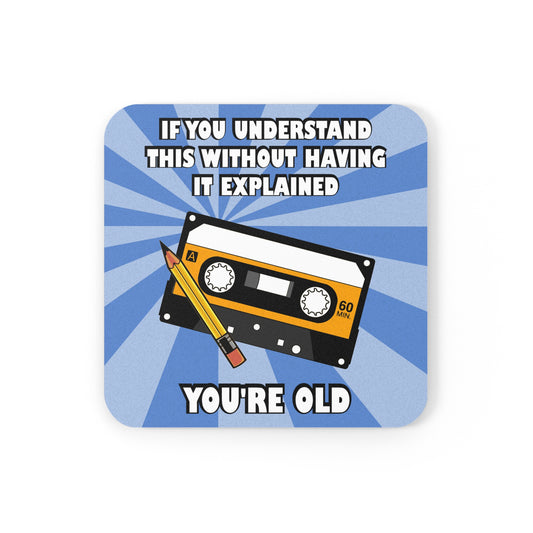 OLD age Coaster Coffee Coaster funny coaster