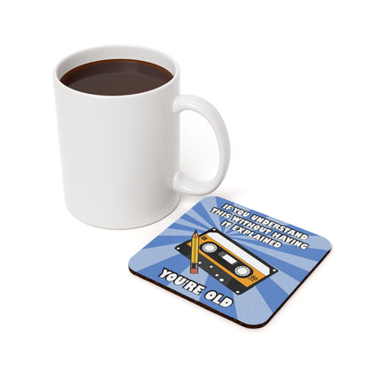 OLD age Coaster Coffee Coaster funny coaster