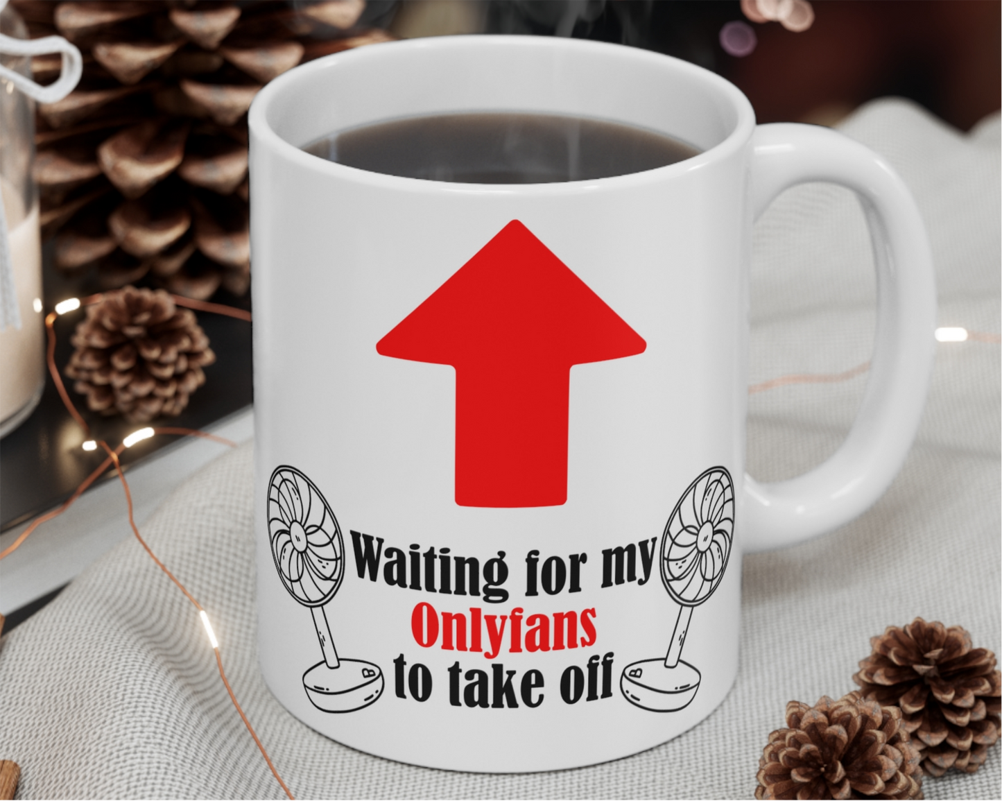 Only Fans Joke Mug