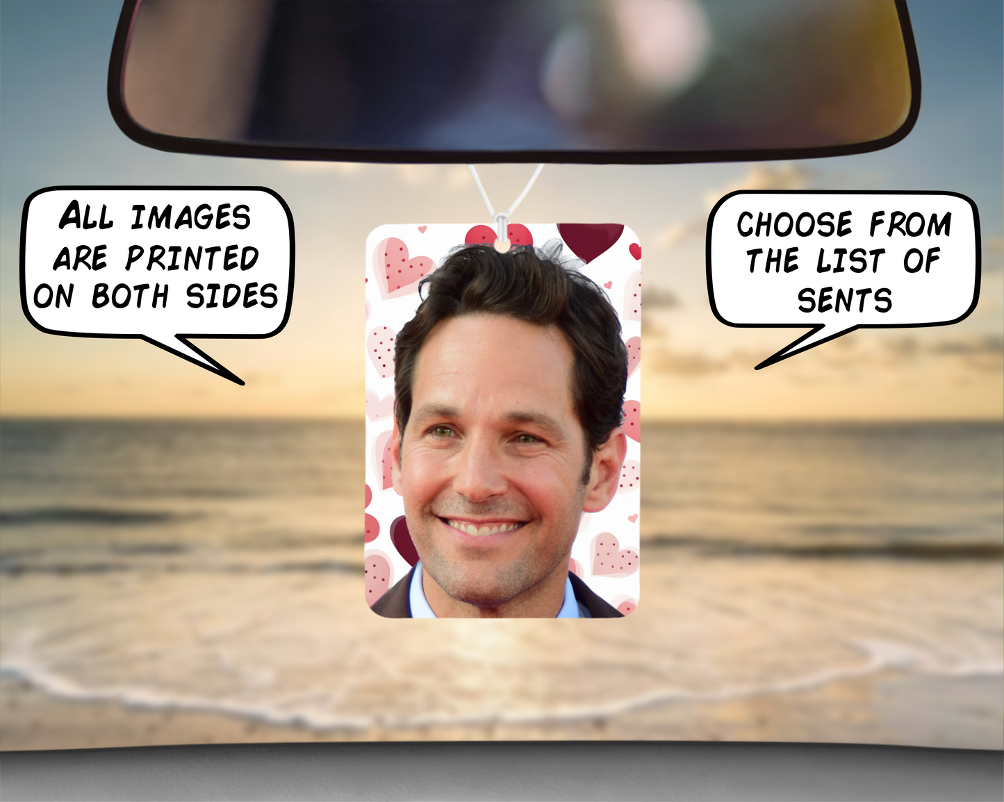 Car Air Freshener Paul Rudd