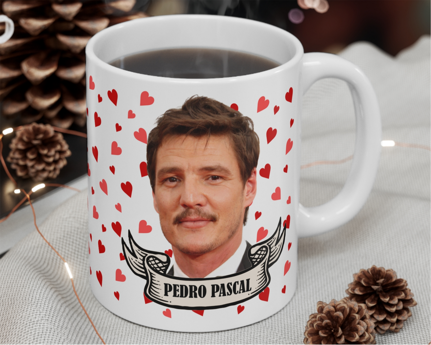 Pedro Pascal Celeb Mug