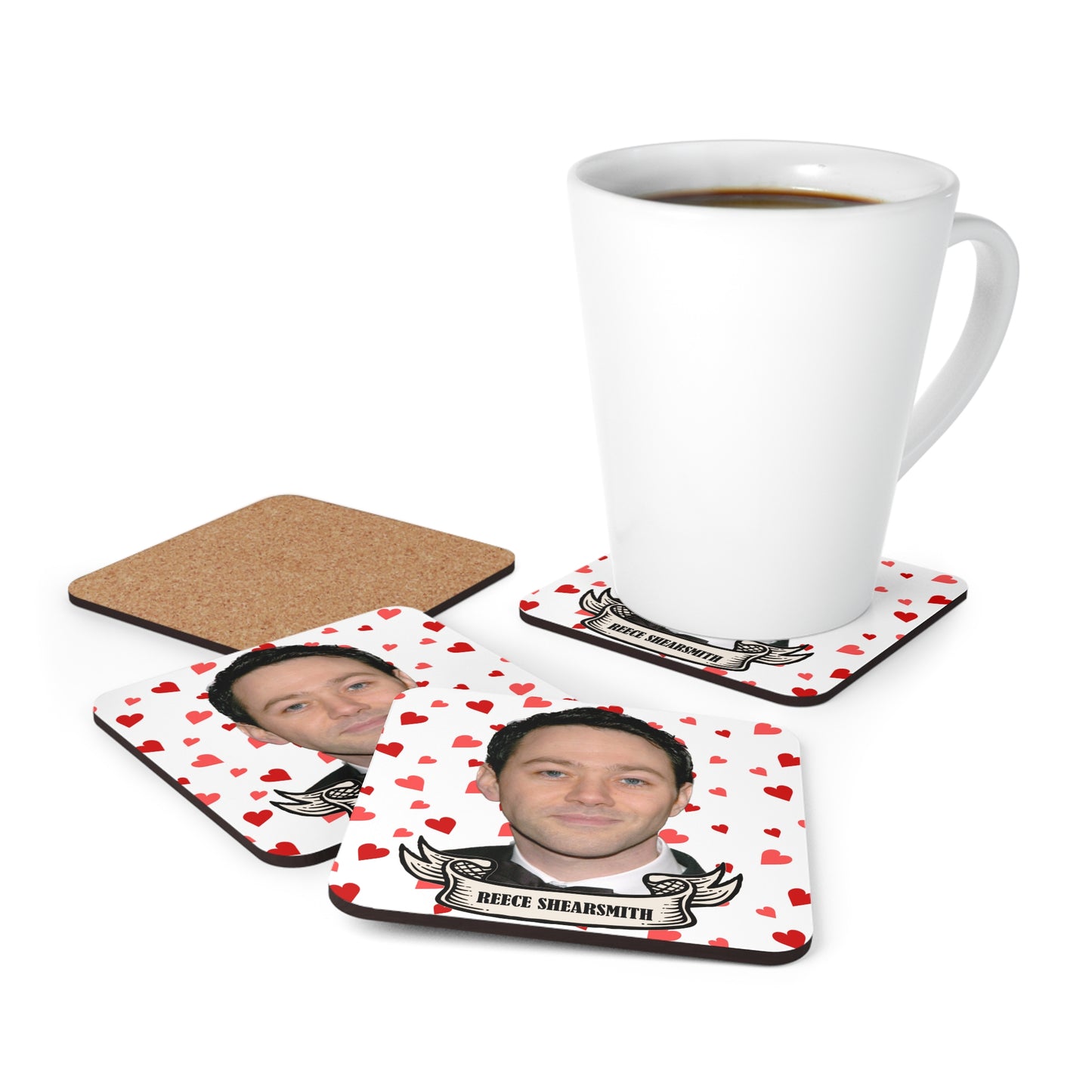 Reece Shearsmith coaster