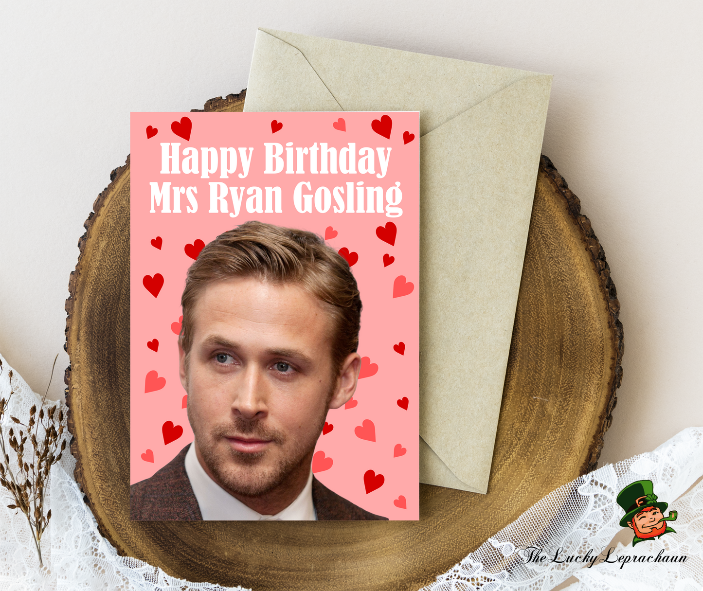 Ryan Gosling Birthday Card