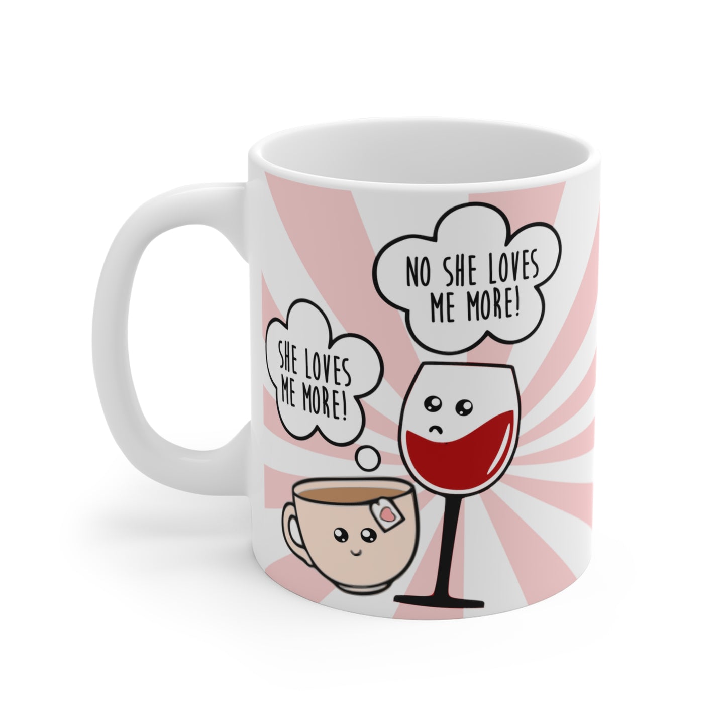 Wine drinker Funny Mug