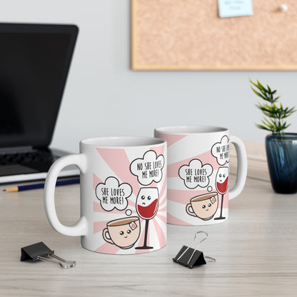 Wine drinker Funny Mug