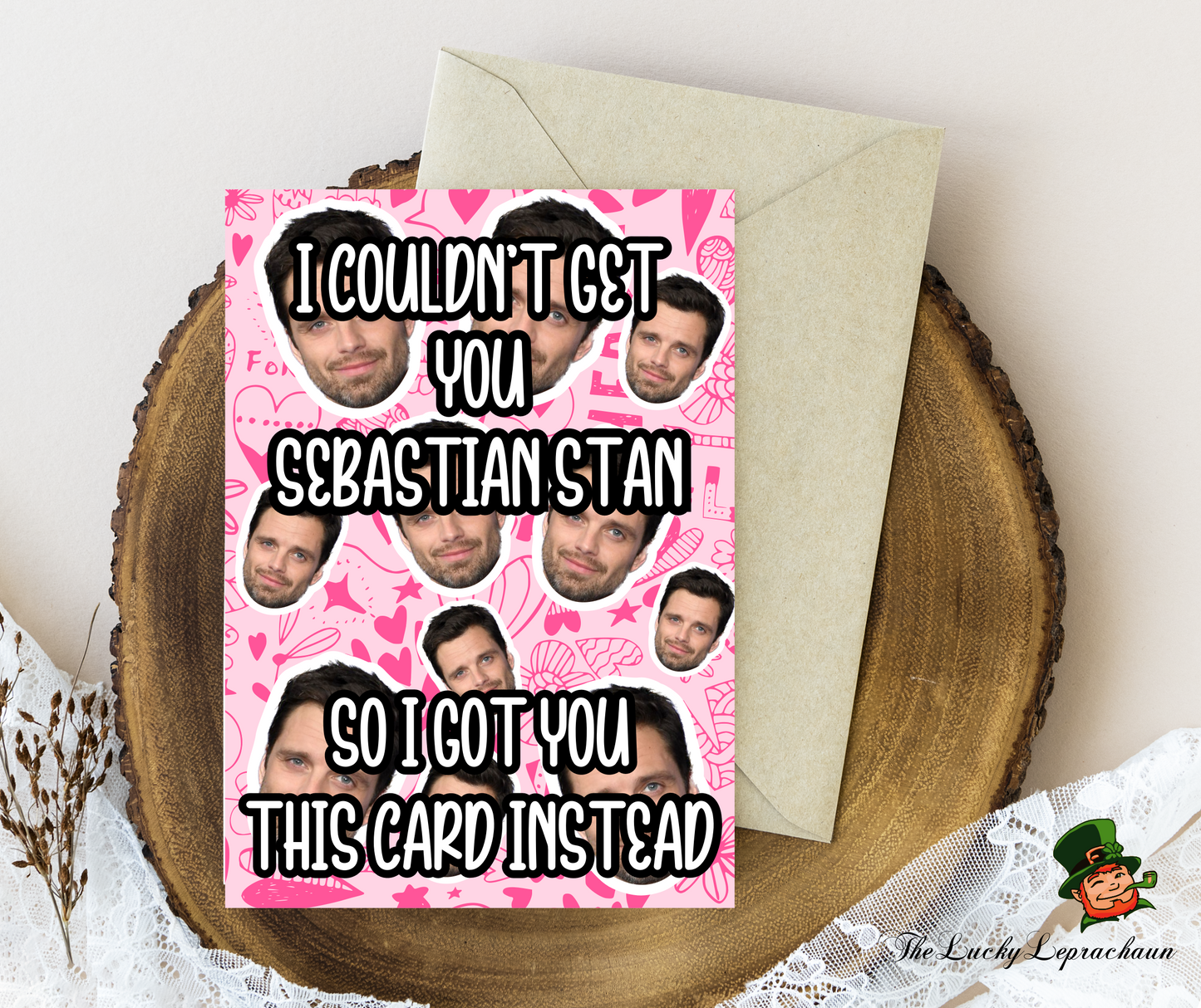 Sebastian Stan Birthday Card