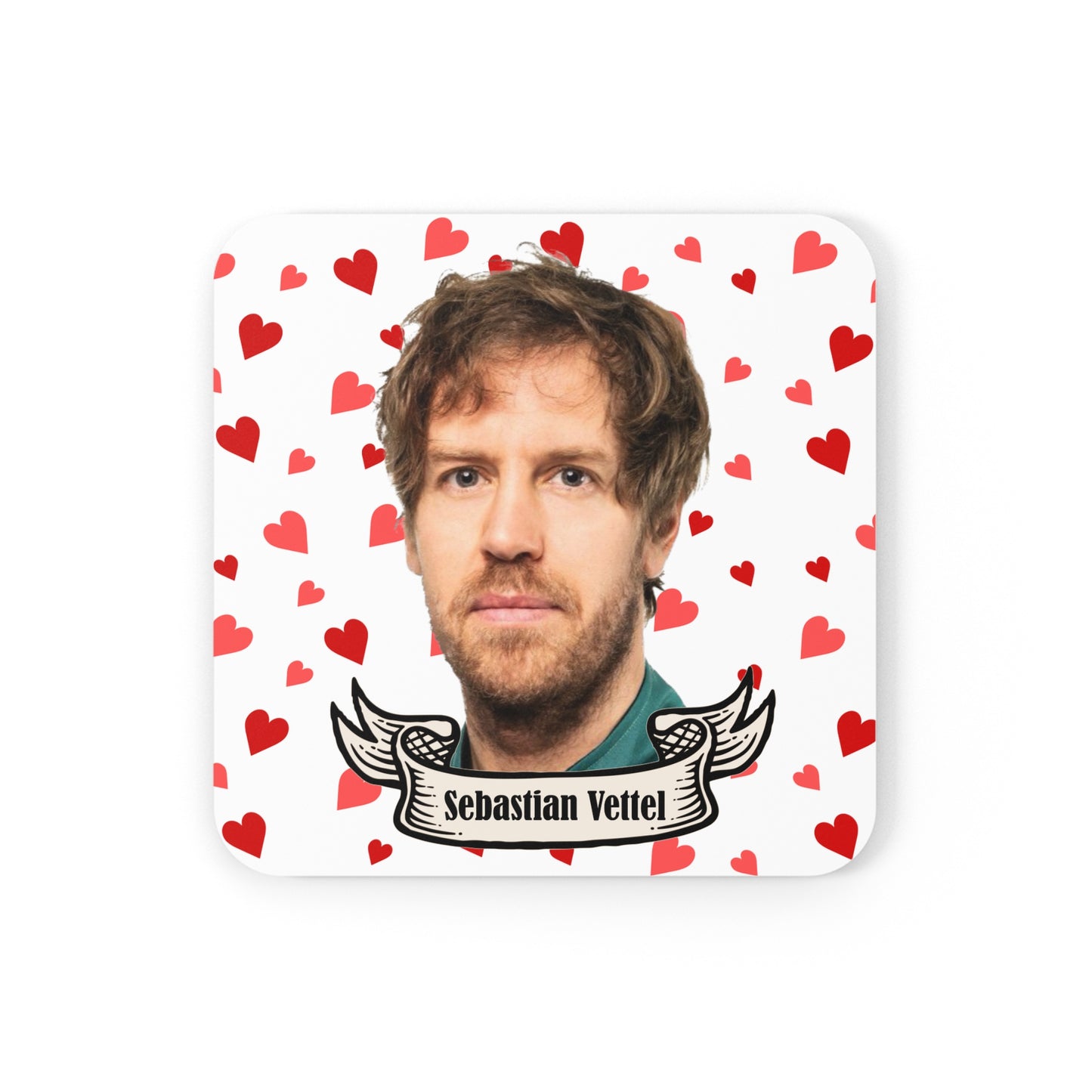 Sebastian Vettel coaster