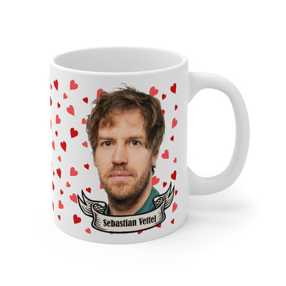 Sebastian Vettel Celeb Mug