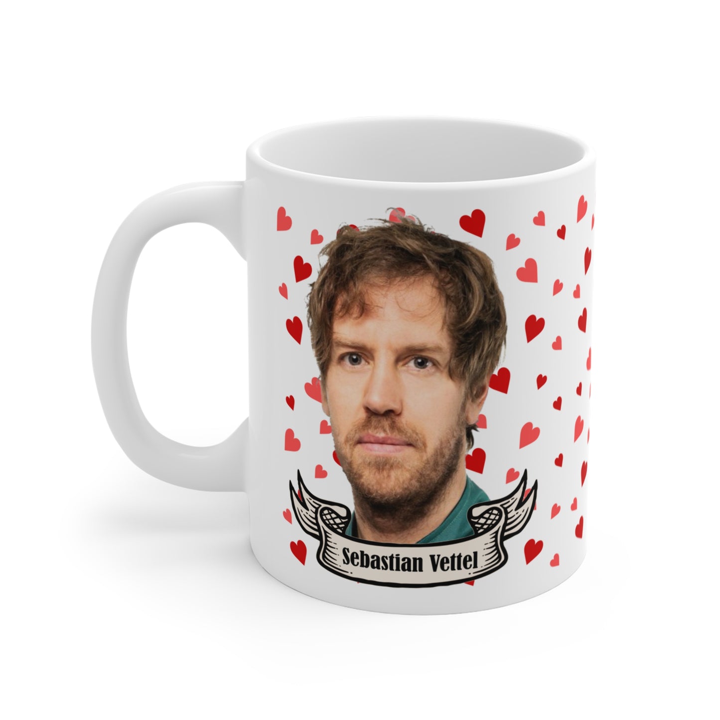 Sebastian Vettel Celeb Mug