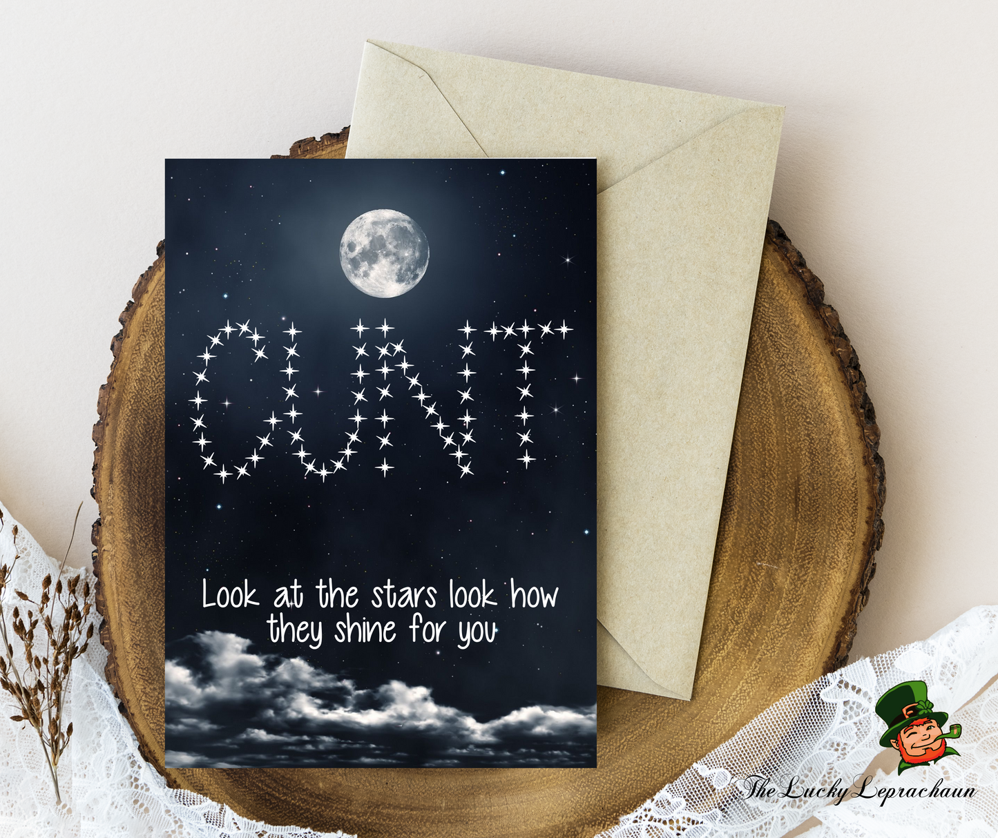 Look at the stars Birthday Card