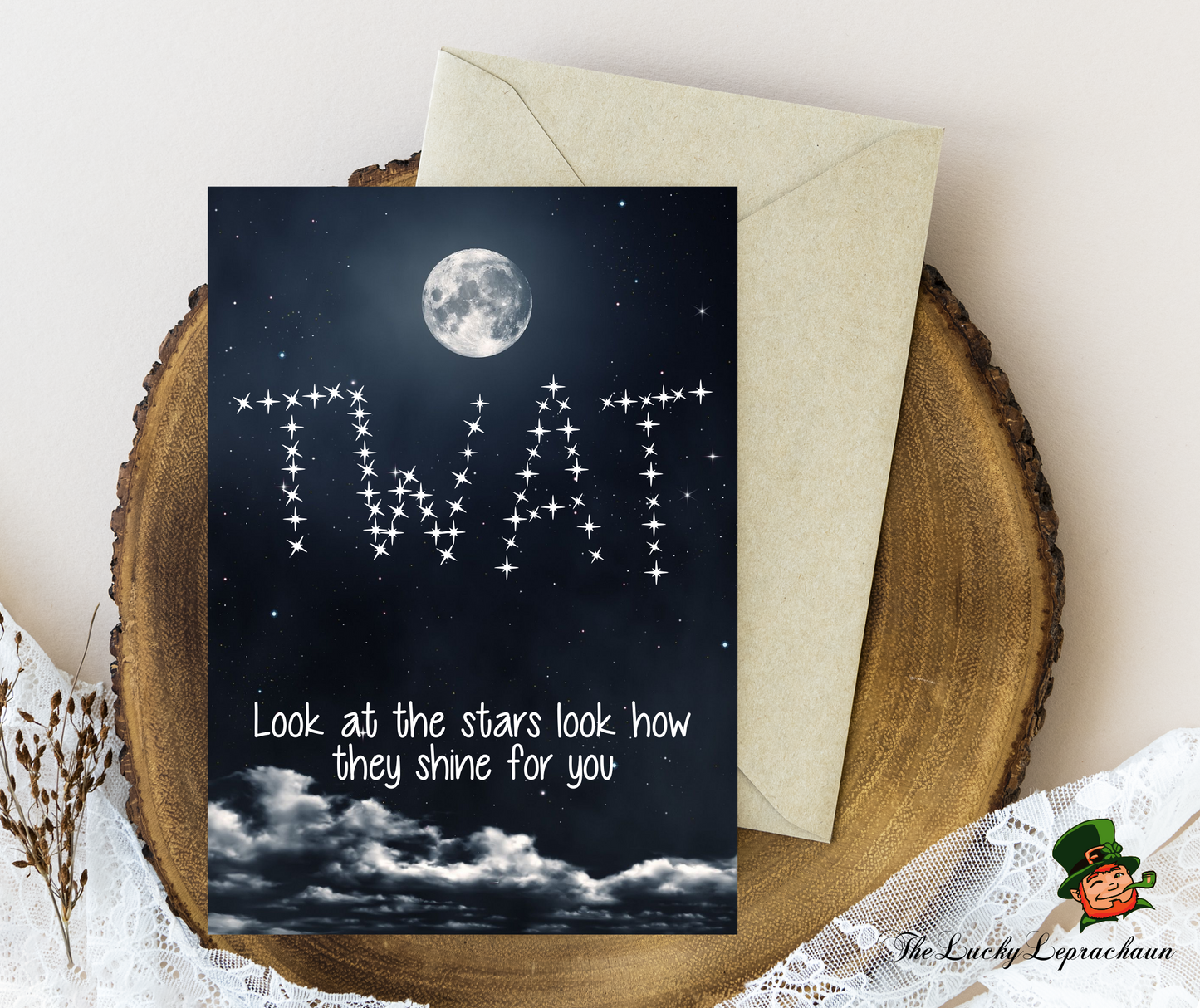 Look at the stars Birthday Card