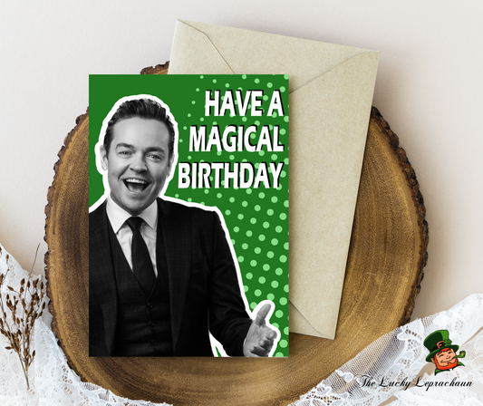 Stephen Mulhern Birthday Card