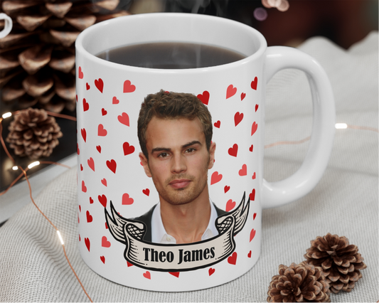 Theo James Celeb Mug