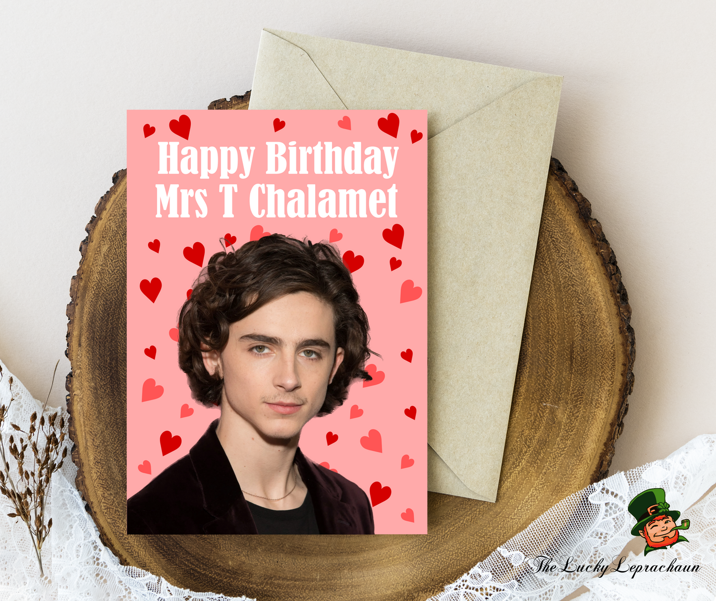 timothee chalamet Birthday Card