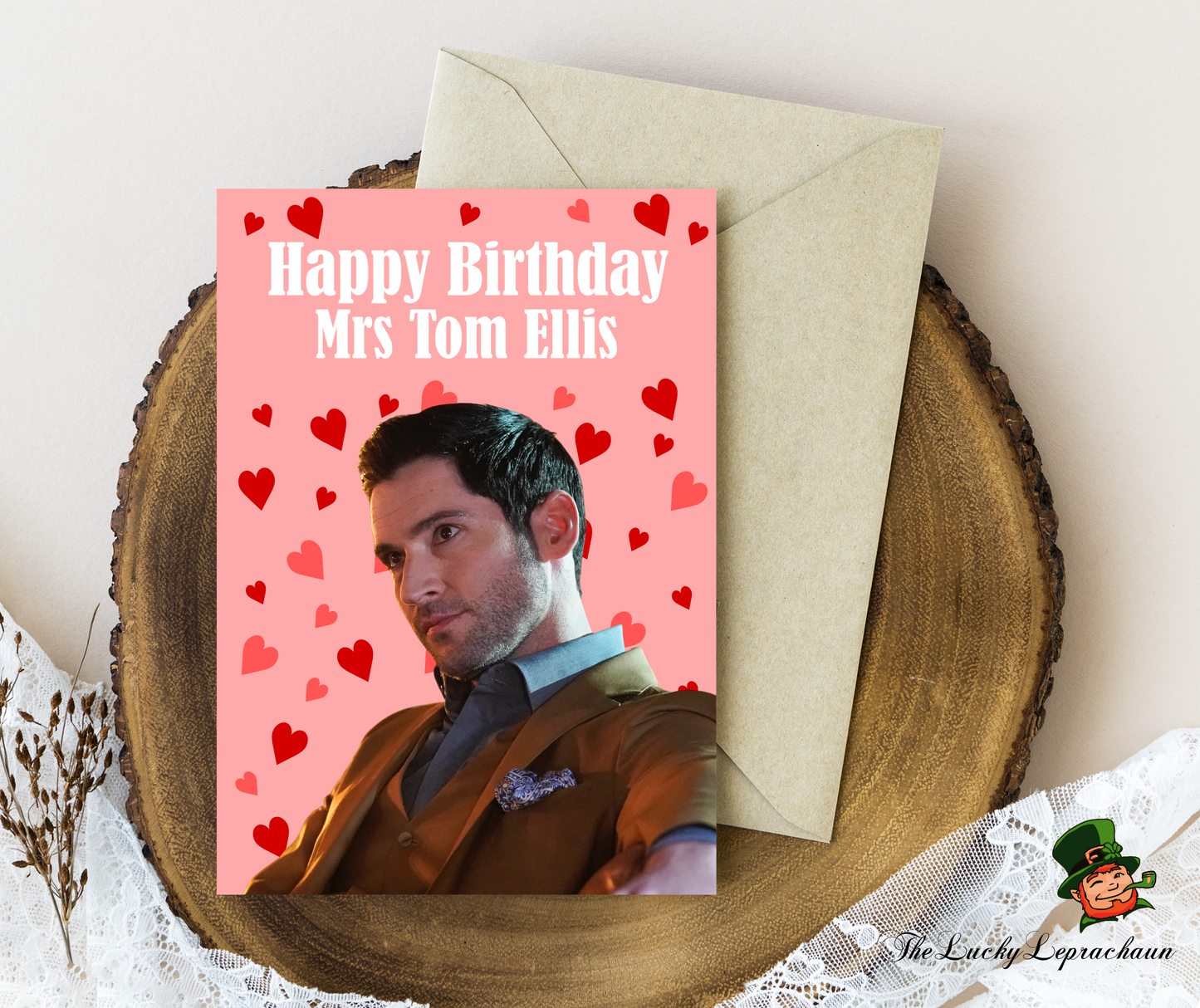 Tom Ellis Birthday Card