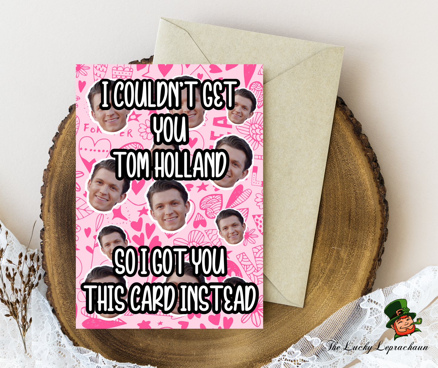 Tom Holland Birthday Card