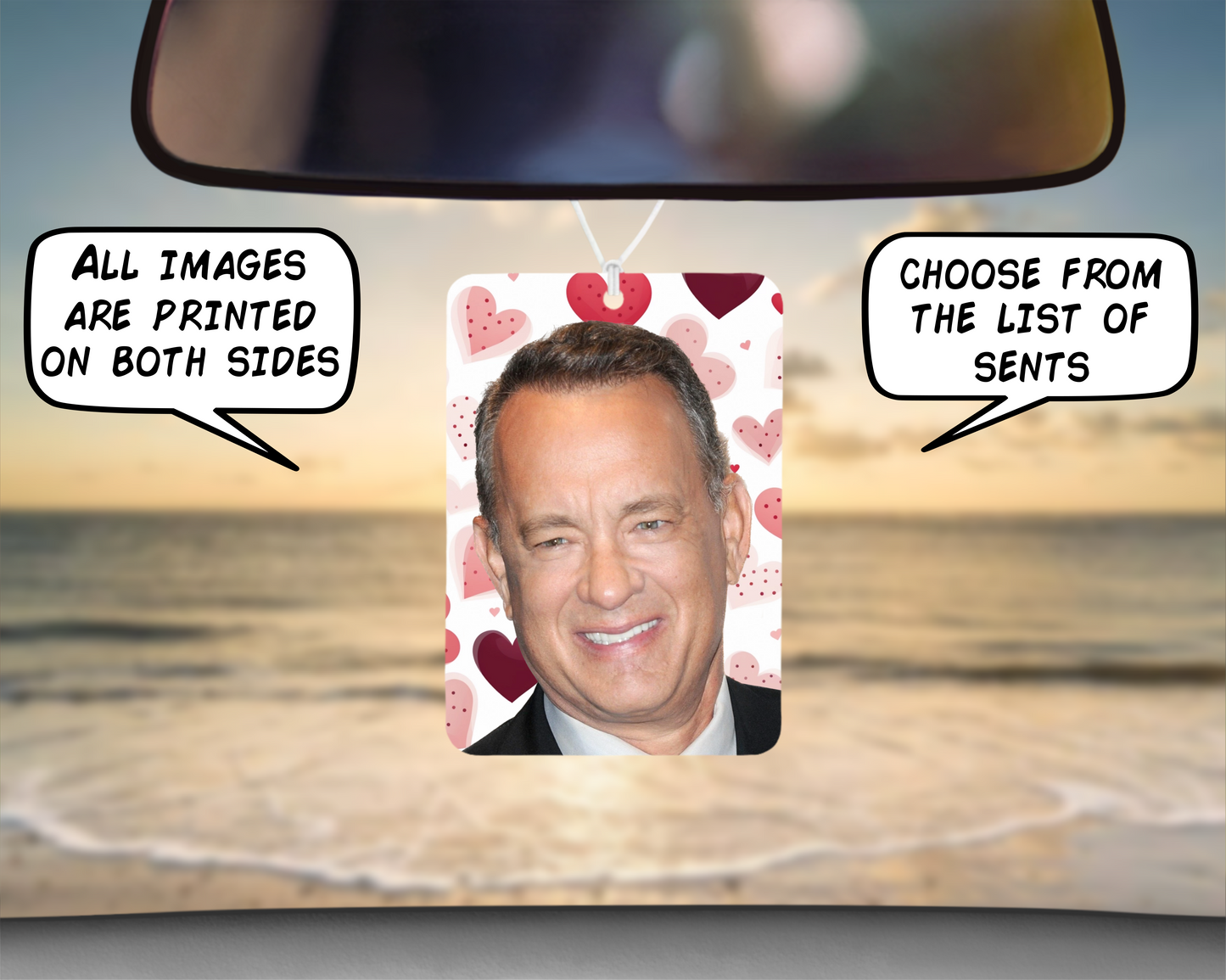 Car Air Freshener Tom Hanks