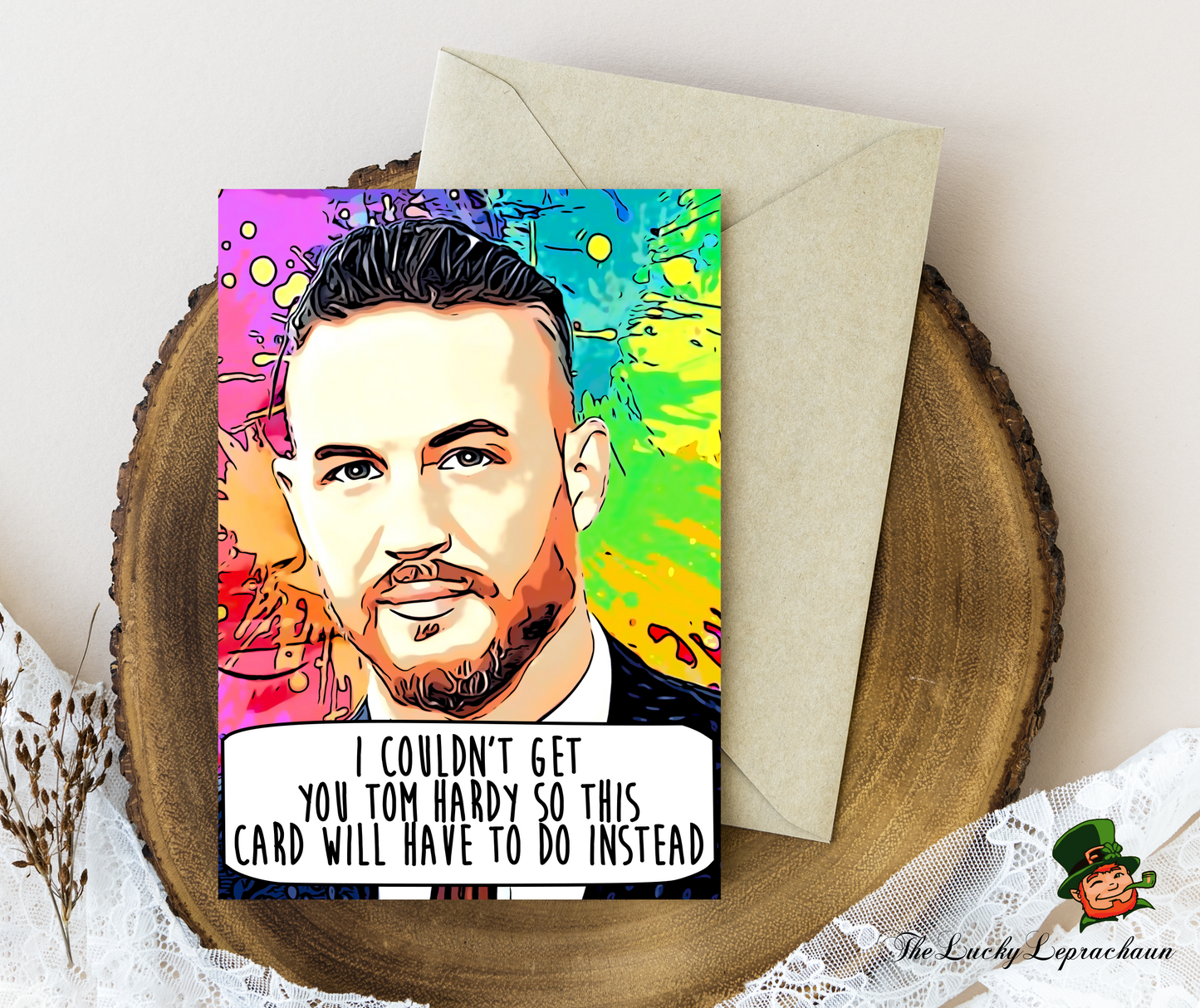 Tom Hardy Birthday Card