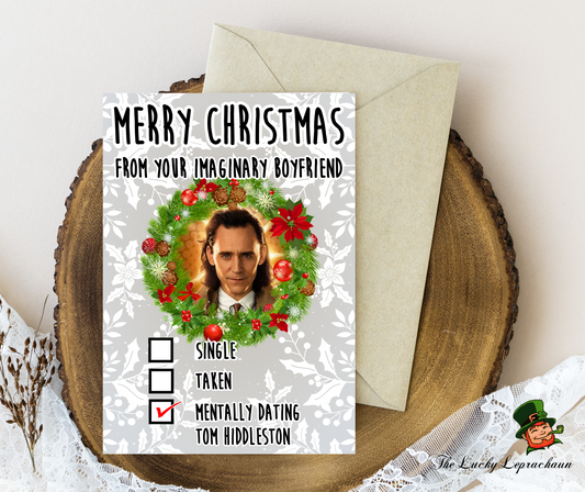 Tom Hiddleston Christmas Card