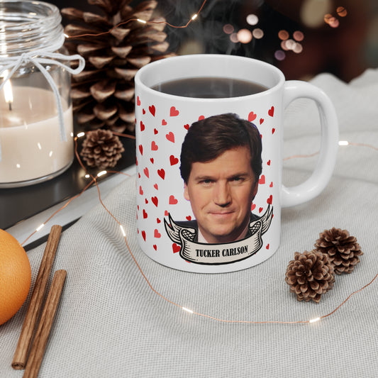 Tucker Carlson Celeb Mug