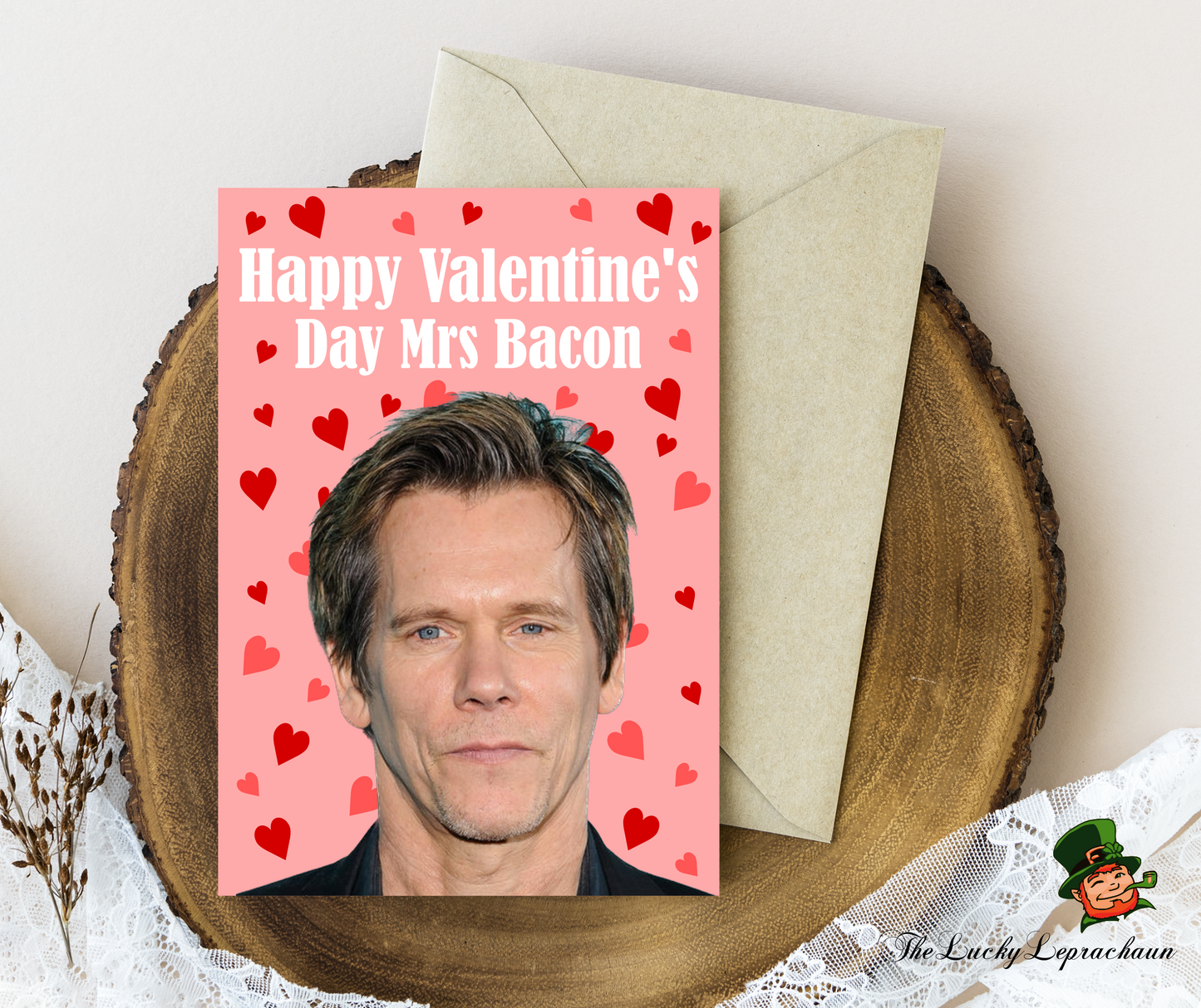 Kevin Bacon Valentines Card