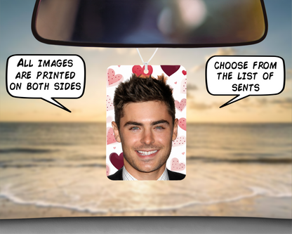 Car Air Freshener Zac Efron