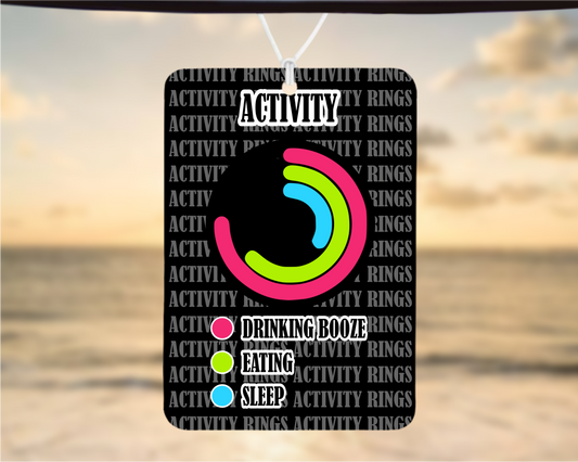 Car Air Freshener Apple Watch Activity