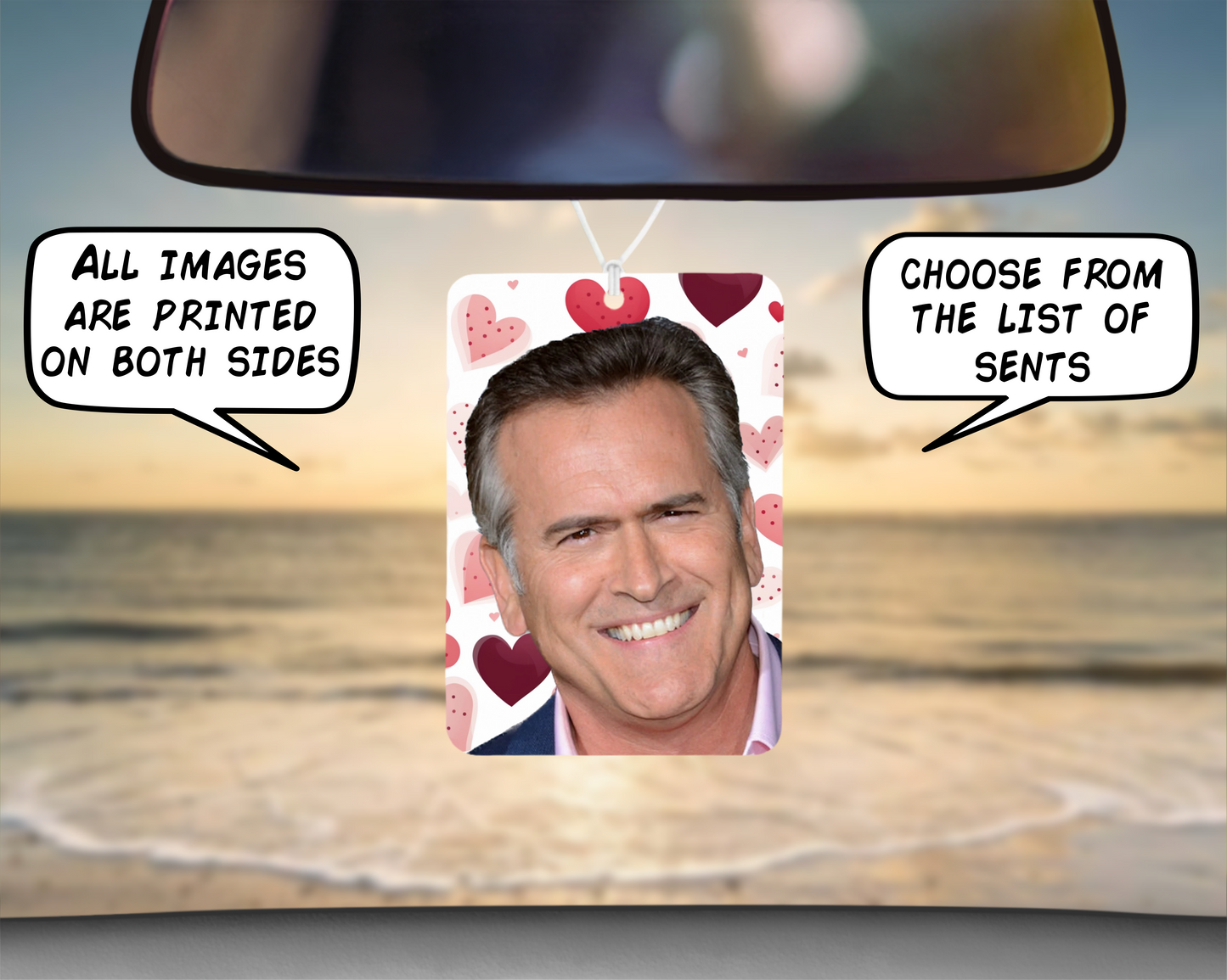 Car Air Freshener Bruce Campbell