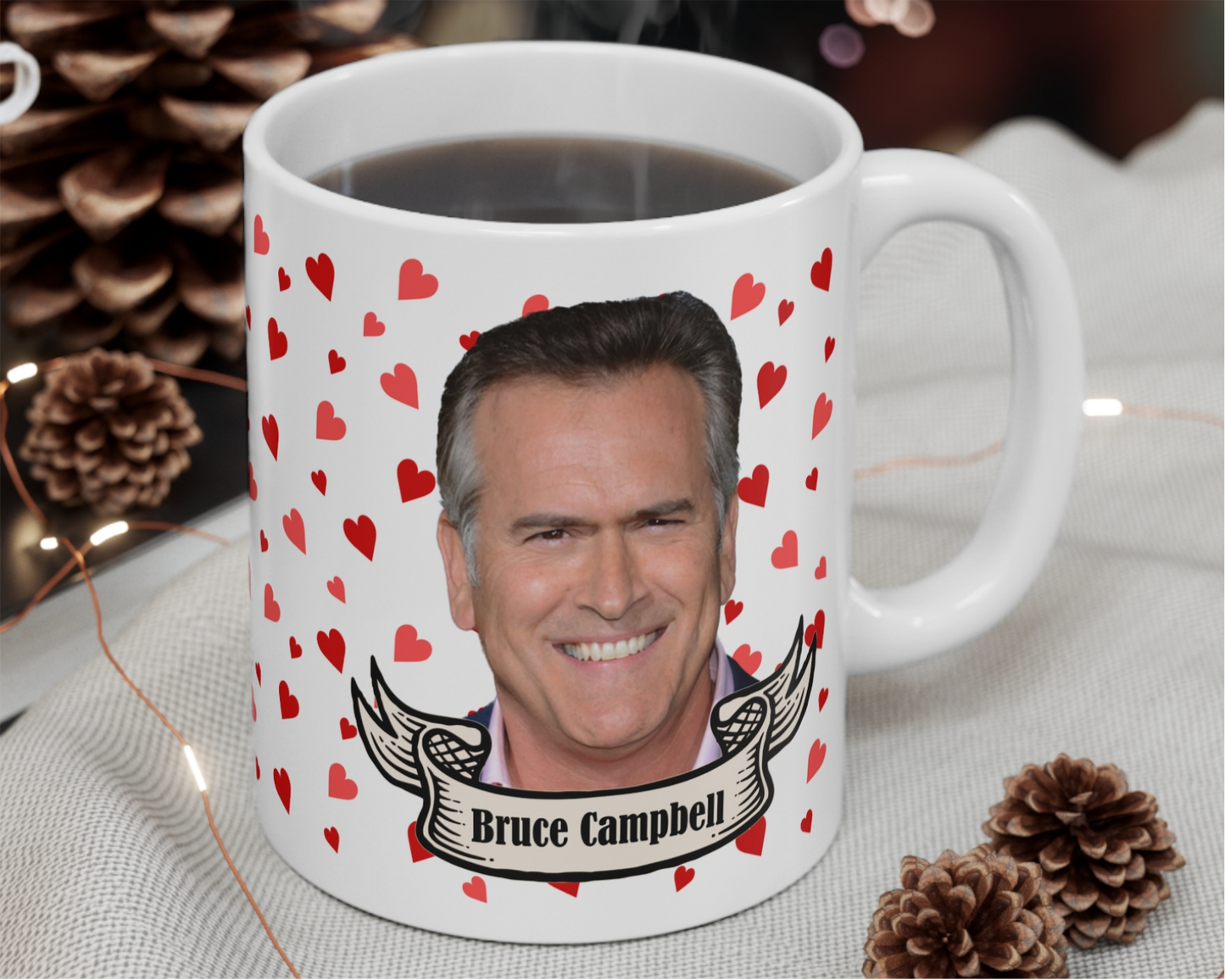 bruce campbell Celeb Mug