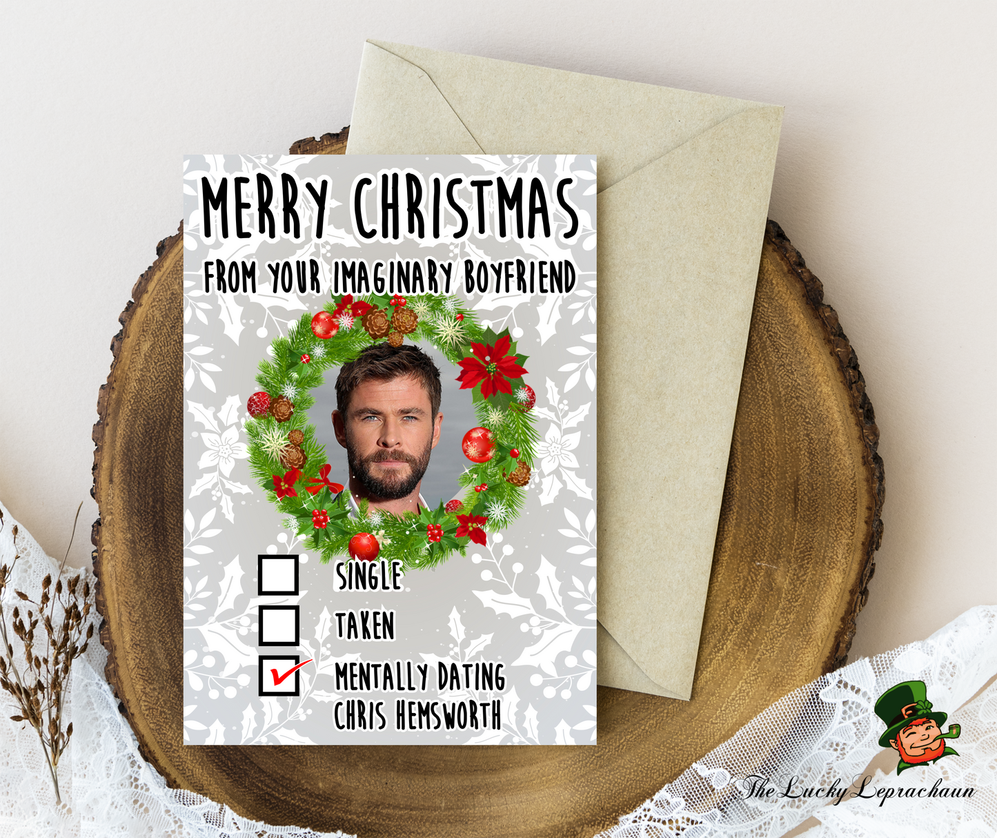 chris hemsworth Christmas Card