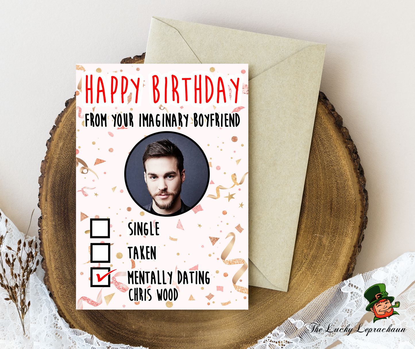 chris wood Birthday Card