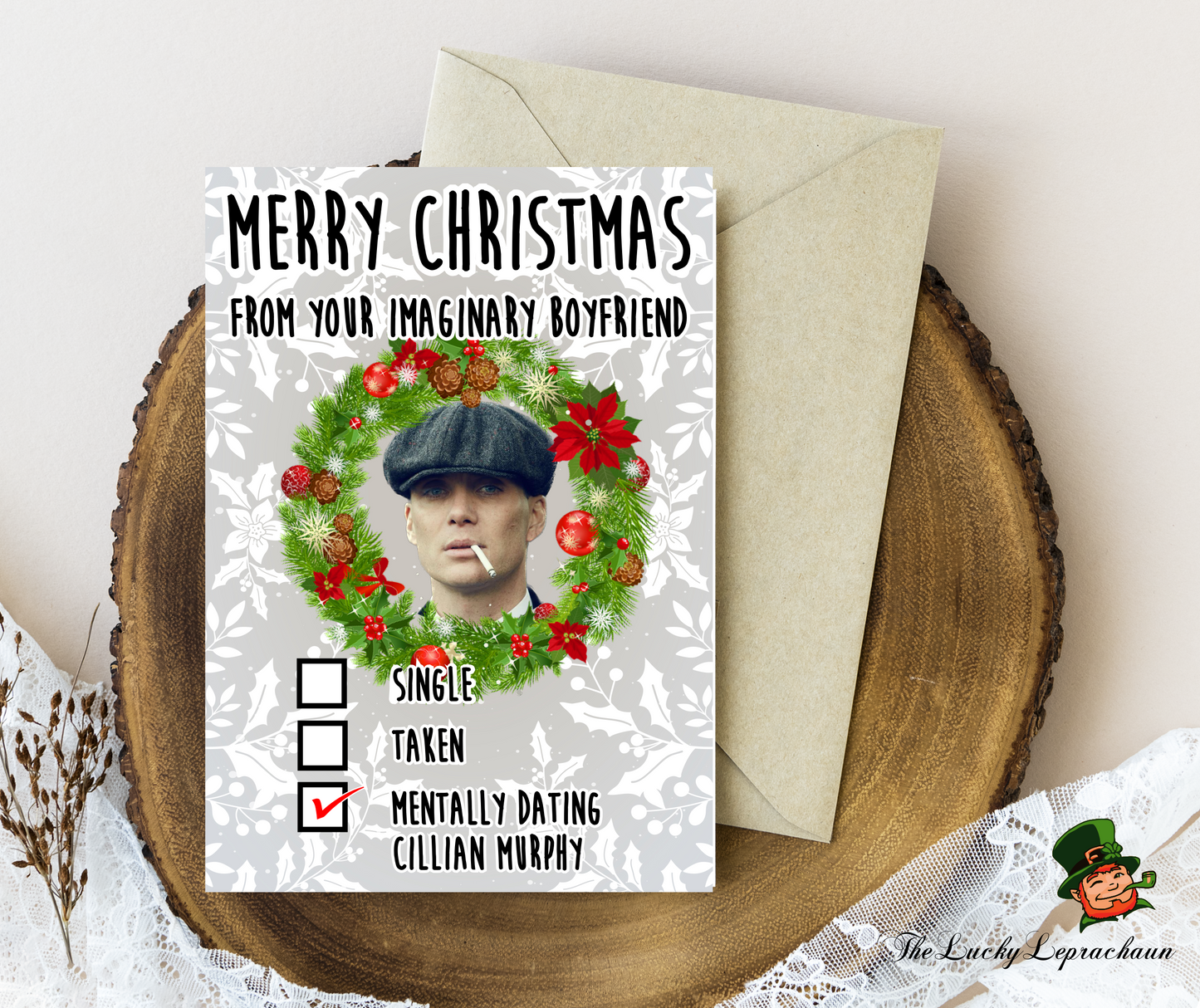 cillian murthy Christmas Card