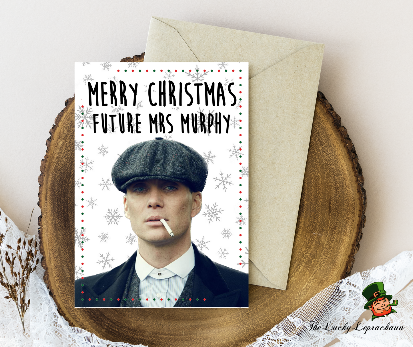 cillian murthy Christmas Card