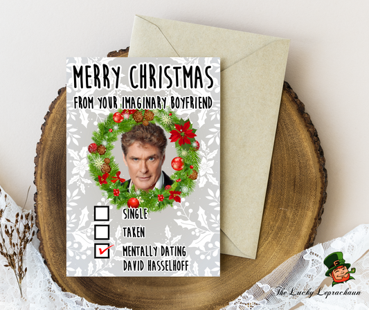 david hasselhoff Christmas Card