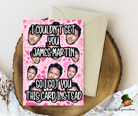 james martin Birthday Card