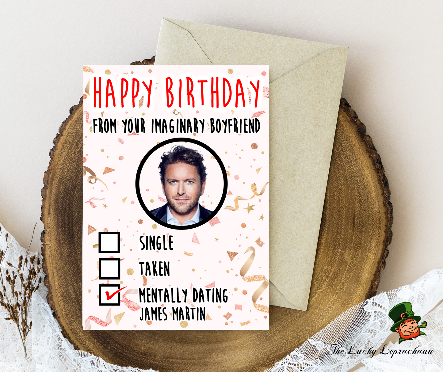 James Martin Birthday Card