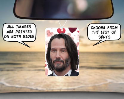 Car Air Freshener Keanu Reeves