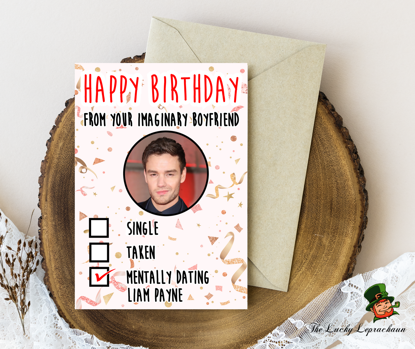 liam payne Birthday Card